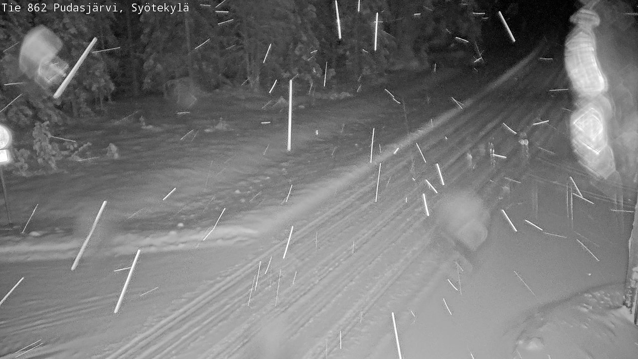 Kelikamerat Kuva Tie 862 Pudasjärvi, Syötekylä, Pudasjärvi, Pohjois-Pohjanmaa