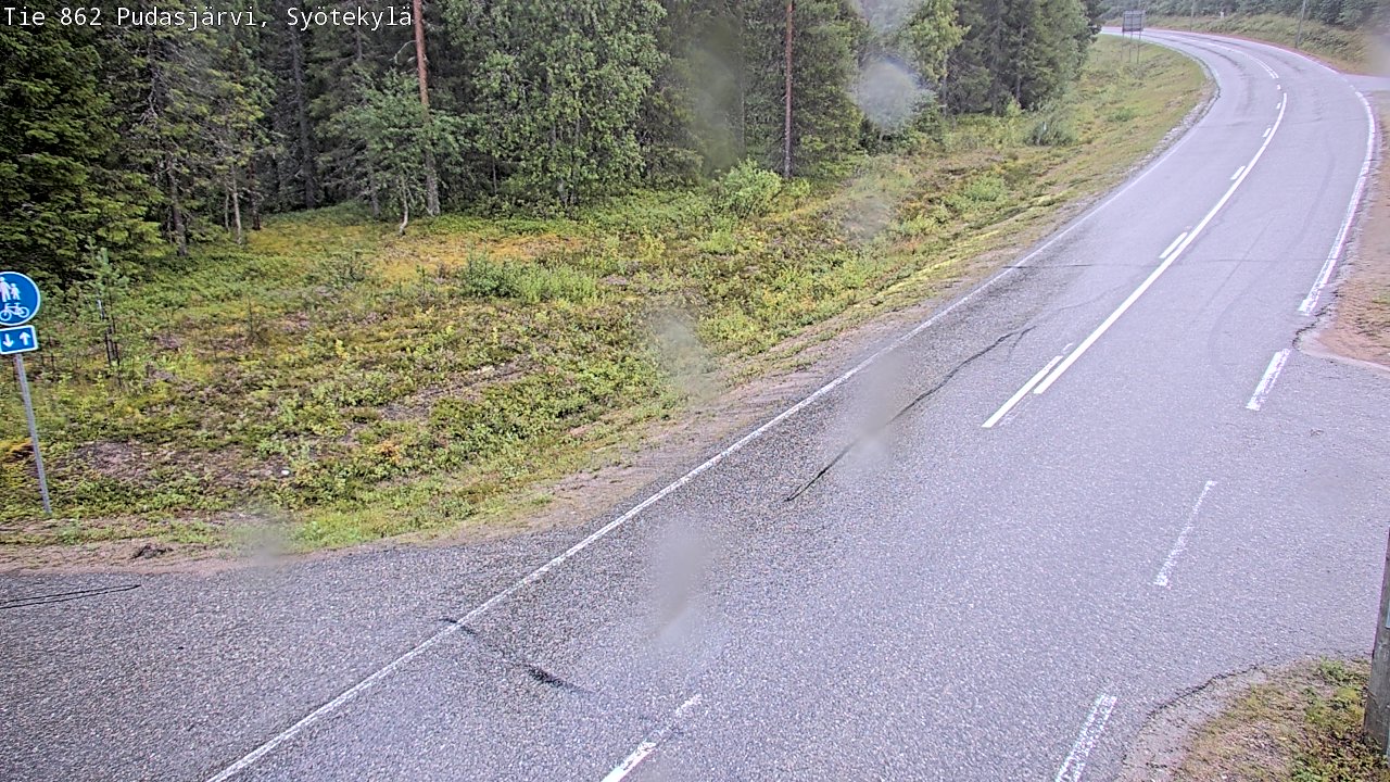 Kelikamerat Kuva Tie 862 Pudasjärvi, Syötekylä, Pudasjärvi, Pohjois-Pohjanmaa