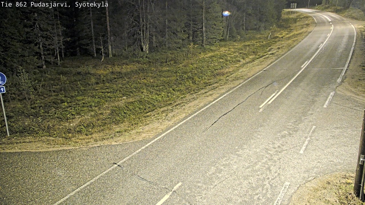 Kelikamerat Kuva Tie 862 Pudasjärvi, Syötekylä, Pudasjärvi, Pohjois-Pohjanmaa