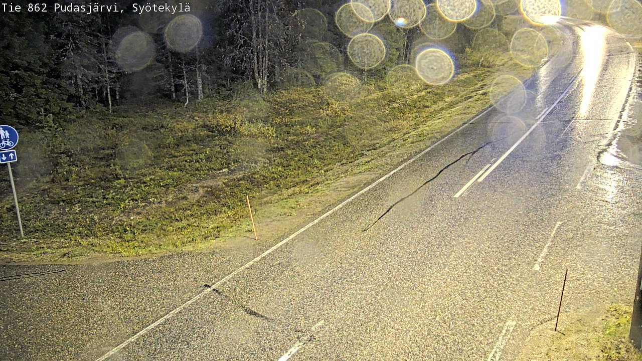 Kelikamerat Kuva Tie 862 Pudasjärvi, Syötekylä, Pudasjärvi, Pohjois-Pohjanmaa