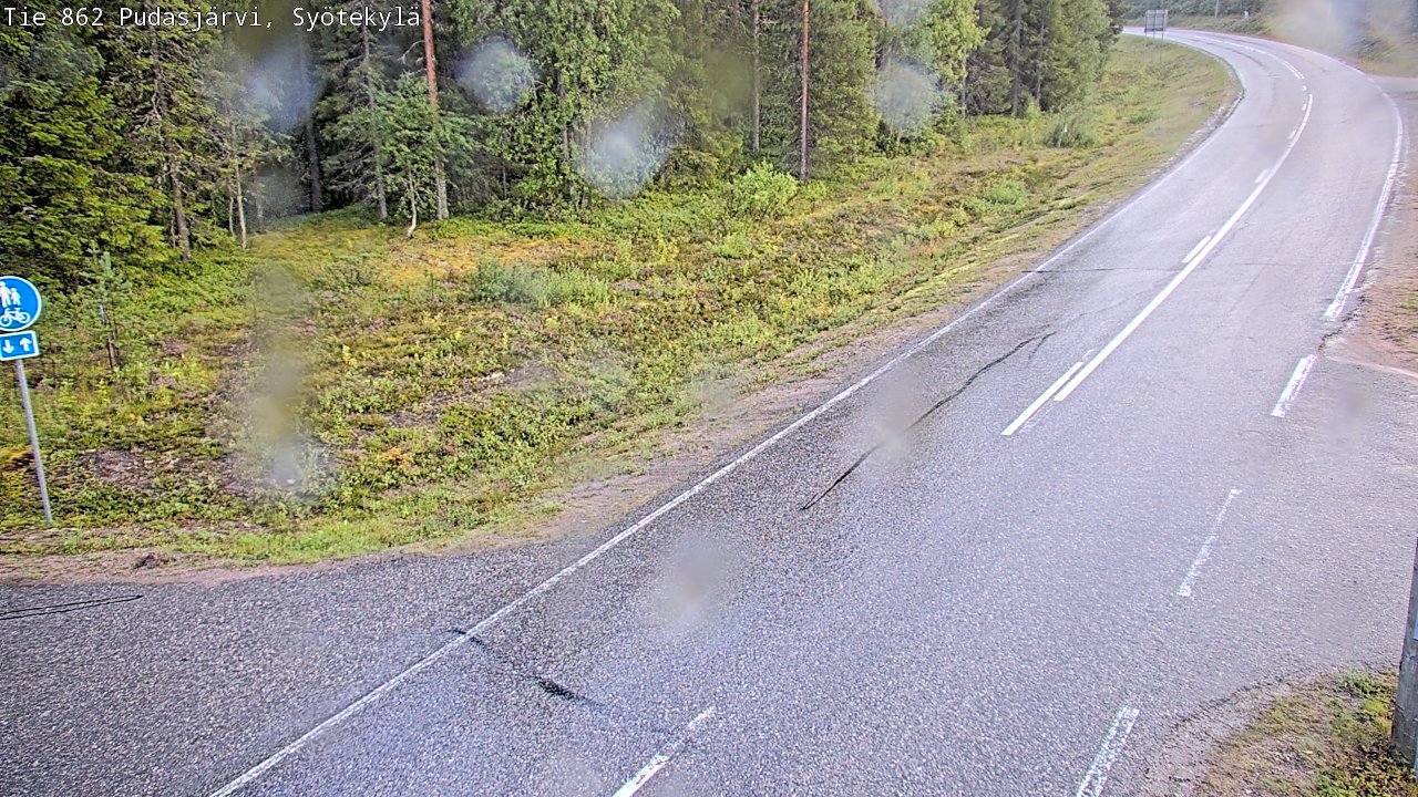 Kelikamerat Kuva Tie 862 Pudasjärvi, Syötekylä, Pudasjärvi, Pohjois-Pohjanmaa