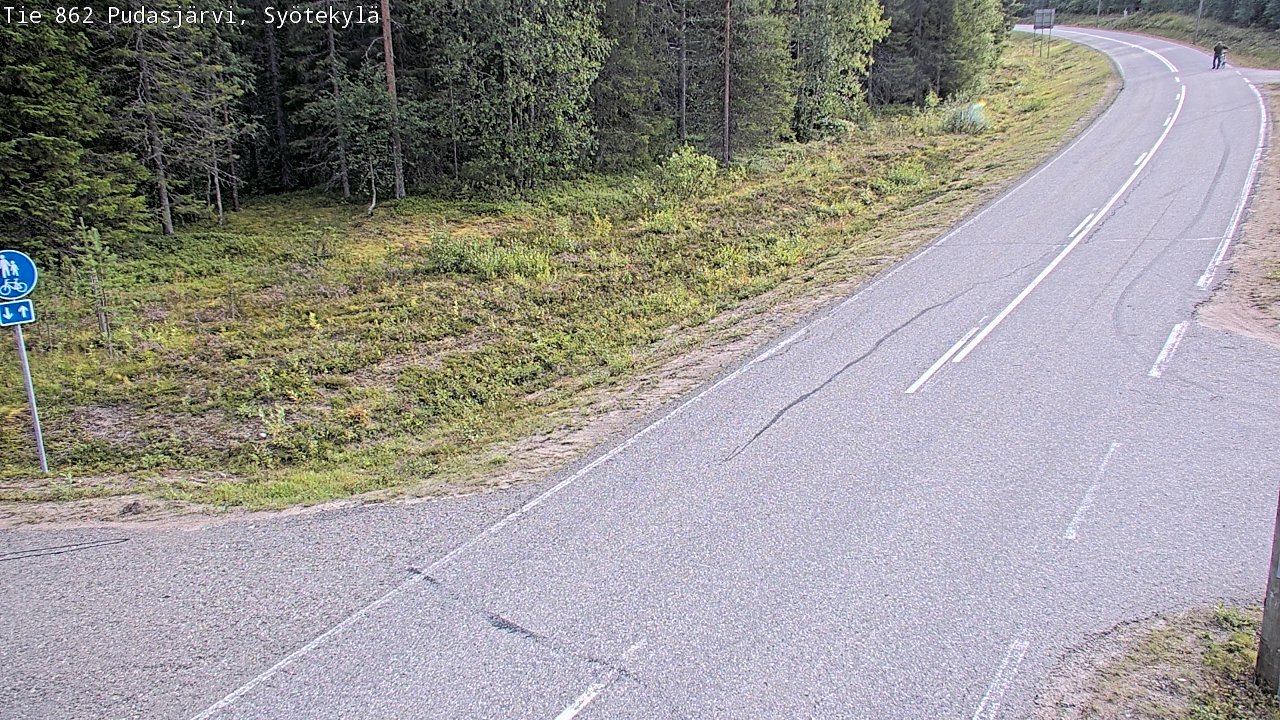 Kelikamerat Kuva Tie 862 Pudasjärvi, Syötekylä, Pudasjärvi, Pohjois-Pohjanmaa