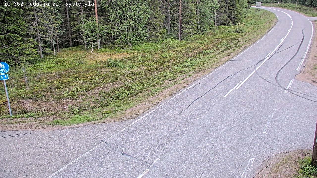 Kelikamerat Kuva Tie 862 Pudasjärvi, Syötekylä, Pudasjärvi, Pohjois-Pohjanmaa