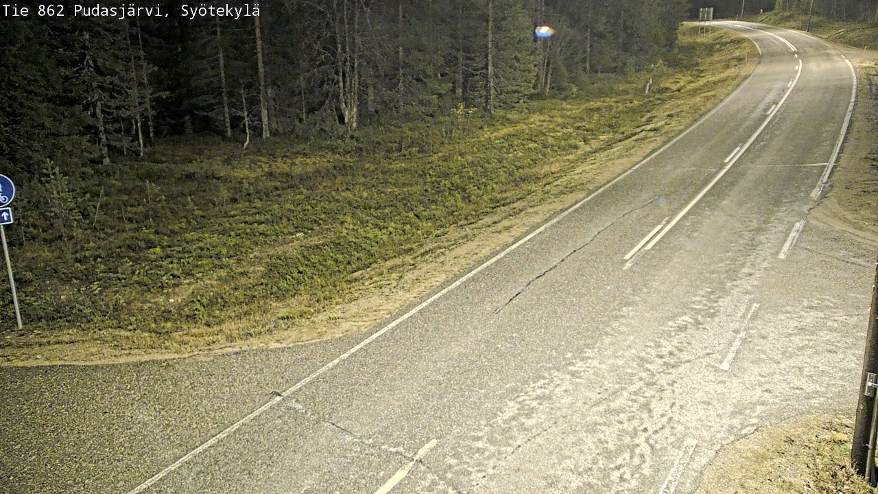 Kelikamerat Kuva Tie 862 Pudasjärvi, Syötekylä, Pudasjärvi, Pohjois-Pohjanmaa