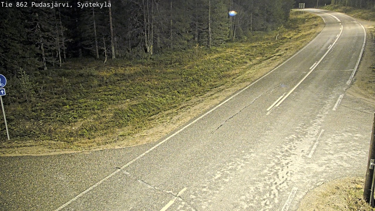 Kelikamerat Kuva Tie 862 Pudasjärvi, Syötekylä, Pudasjärvi, Pohjois-Pohjanmaa