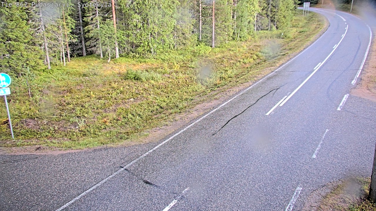 Kelikamerat Kuva Tie 862 Pudasjärvi, Syötekylä, Pudasjärvi, Pohjois-Pohjanmaa
