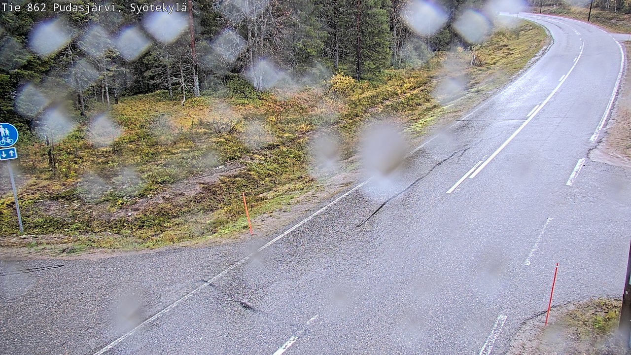 Kelikamerat Kuva Tie 862 Pudasjärvi, Syötekylä, Pudasjärvi, Pohjois-Pohjanmaa