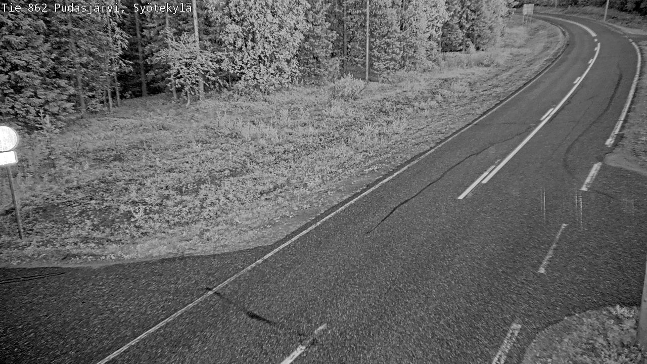 Kelikamerat Kuva Tie 862 Pudasjärvi, Syötekylä, Pudasjärvi, Pohjois-Pohjanmaa