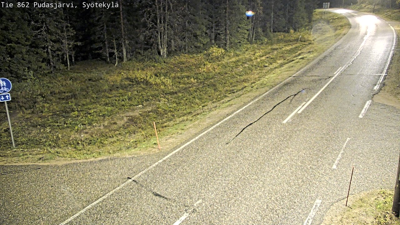 Kelikamerat Kuva Tie 862 Pudasjärvi, Syötekylä, Pudasjärvi, Pohjois-Pohjanmaa