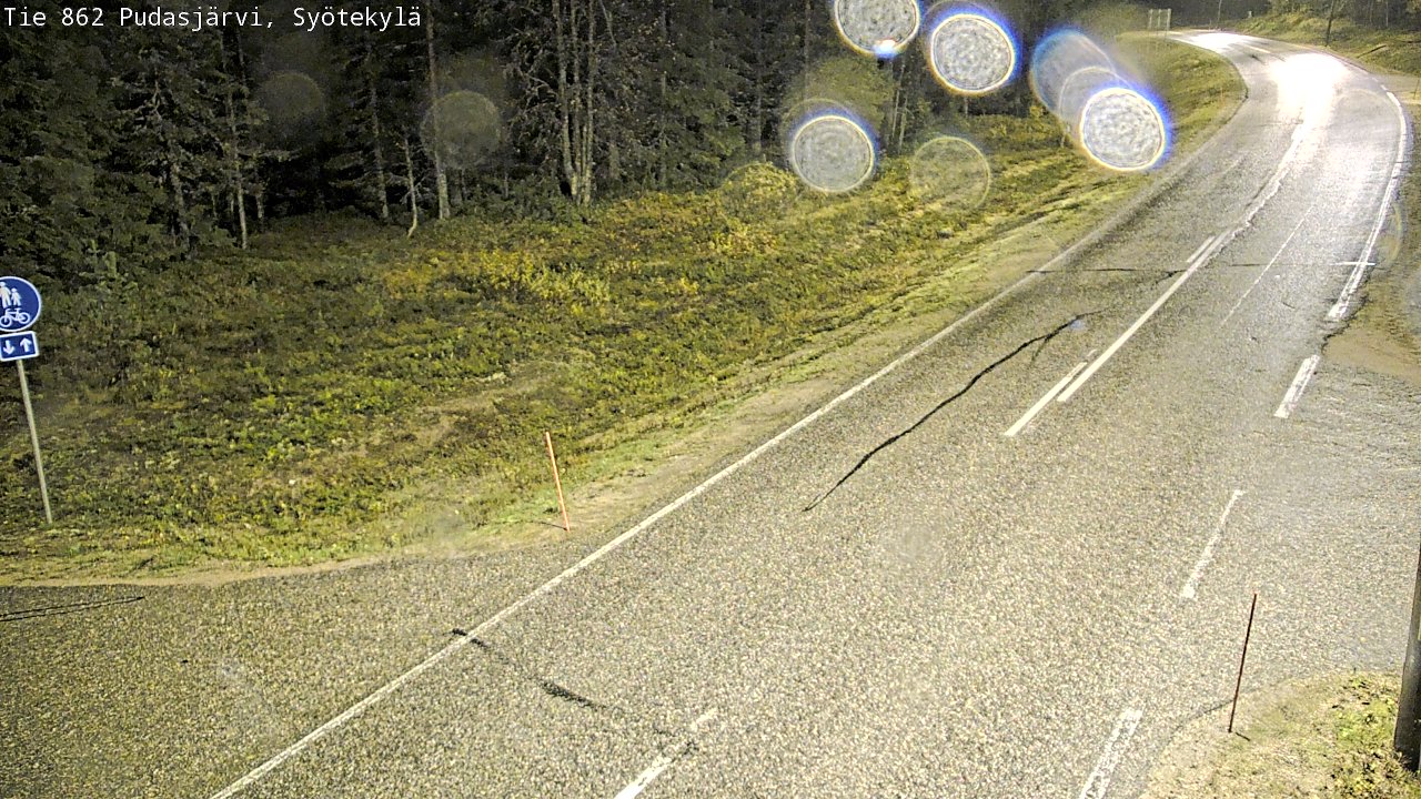 Kelikamerat Kuva Tie 862 Pudasjärvi, Syötekylä, Pudasjärvi, Pohjois-Pohjanmaa