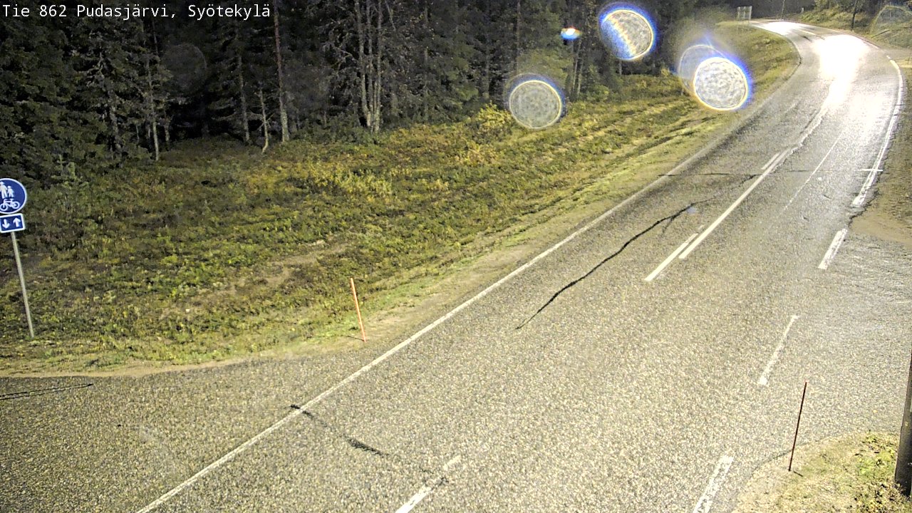 Kelikamerat Kuva Tie 862 Pudasjärvi, Syötekylä, Pudasjärvi, Pohjois-Pohjanmaa