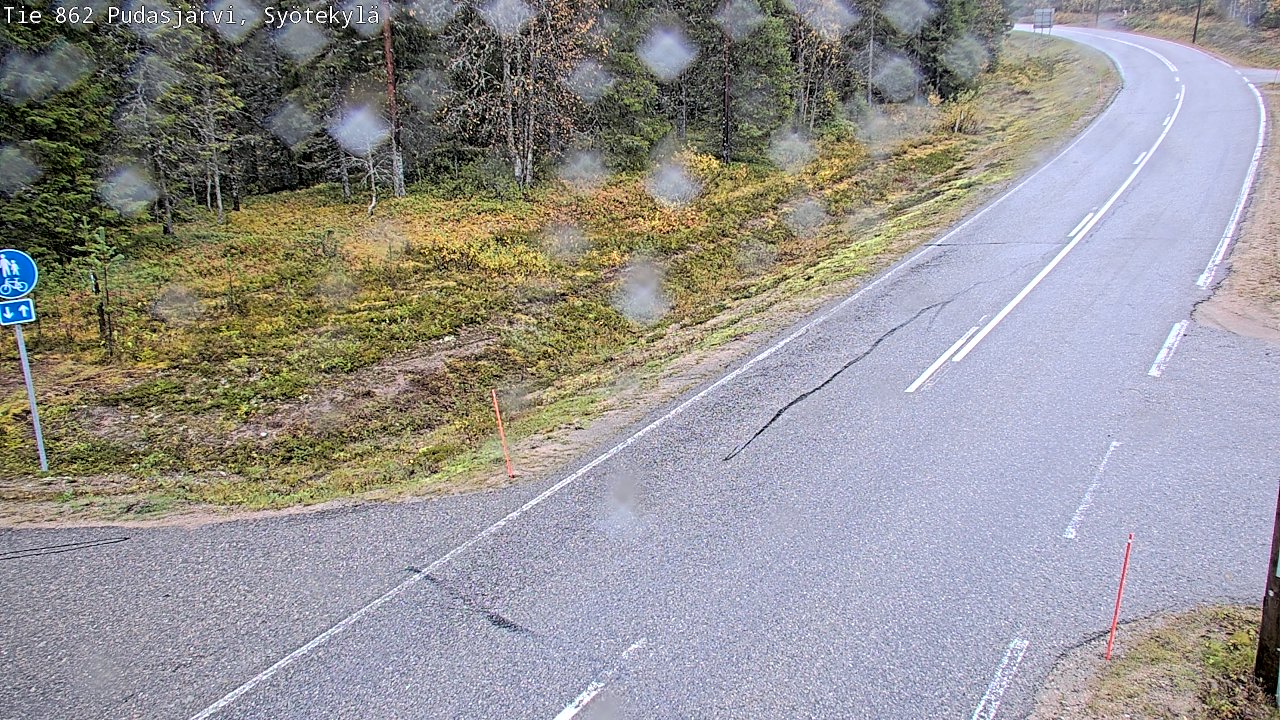 Kelikamerat Kuva Tie 862 Pudasjärvi, Syötekylä, Pudasjärvi, Pohjois-Pohjanmaa