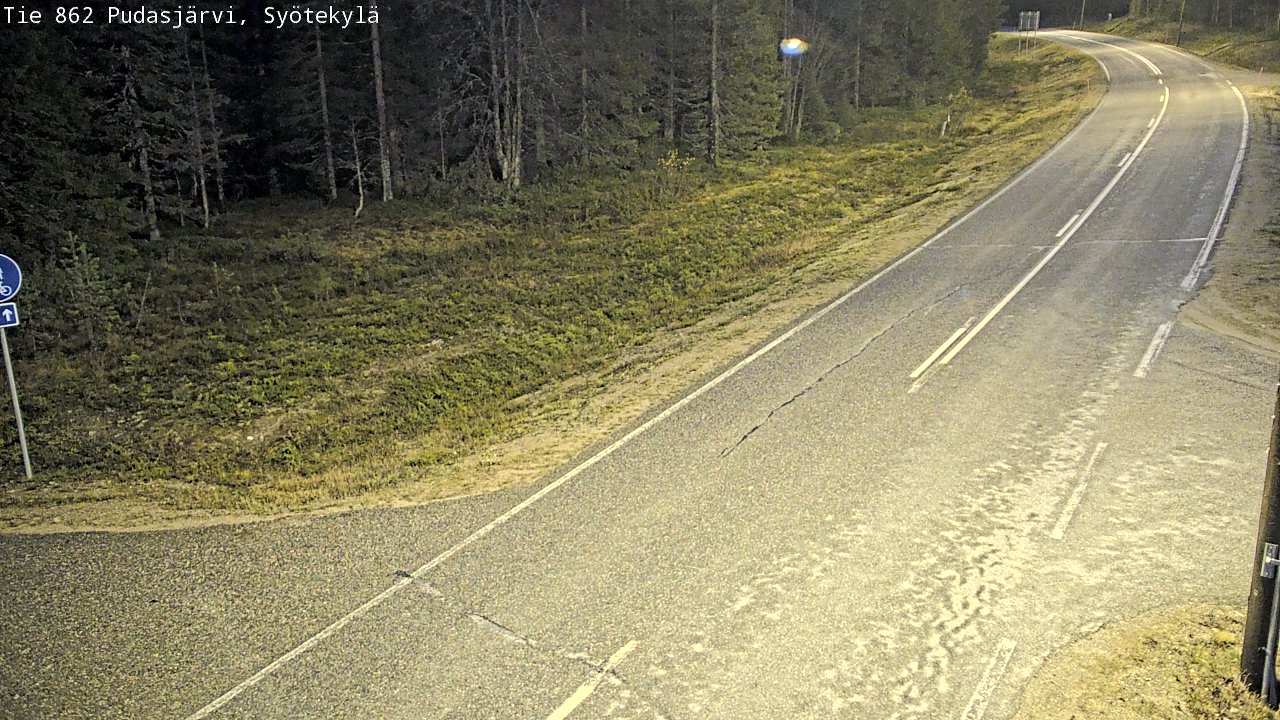 Kelikamerat Kuva Tie 862 Pudasjärvi, Syötekylä, Pudasjärvi, Pohjois-Pohjanmaa