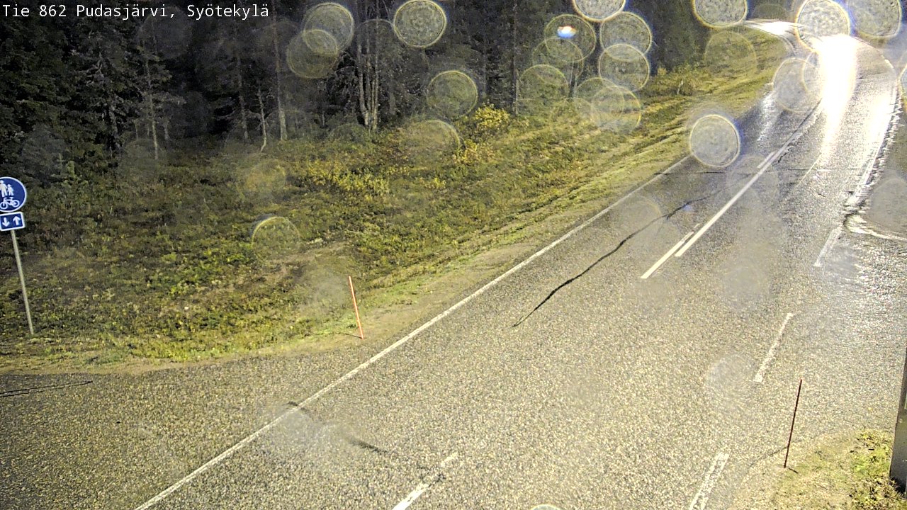 Kelikamerat Kuva Tie 862 Pudasjärvi, Syötekylä, Pudasjärvi, Pohjois-Pohjanmaa