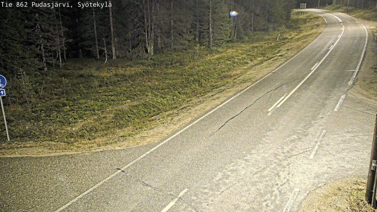 Kelikamerat Kuva Tie 862 Pudasjärvi, Syötekylä, Pudasjärvi, Pohjois-Pohjanmaa