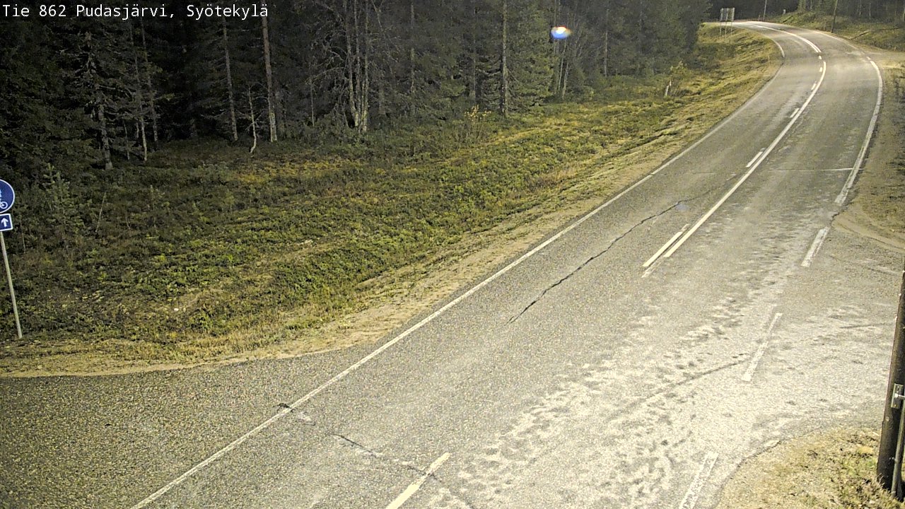 Kelikamerat Kuva Tie 862 Pudasjärvi, Syötekylä, Pudasjärvi, Pohjois-Pohjanmaa