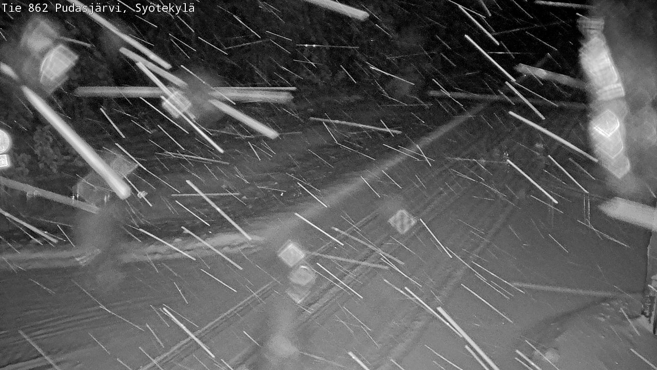 Kelikamerat Kuva Tie 862 Pudasjärvi, Syötekylä, Pudasjärvi, Pohjois-Pohjanmaa