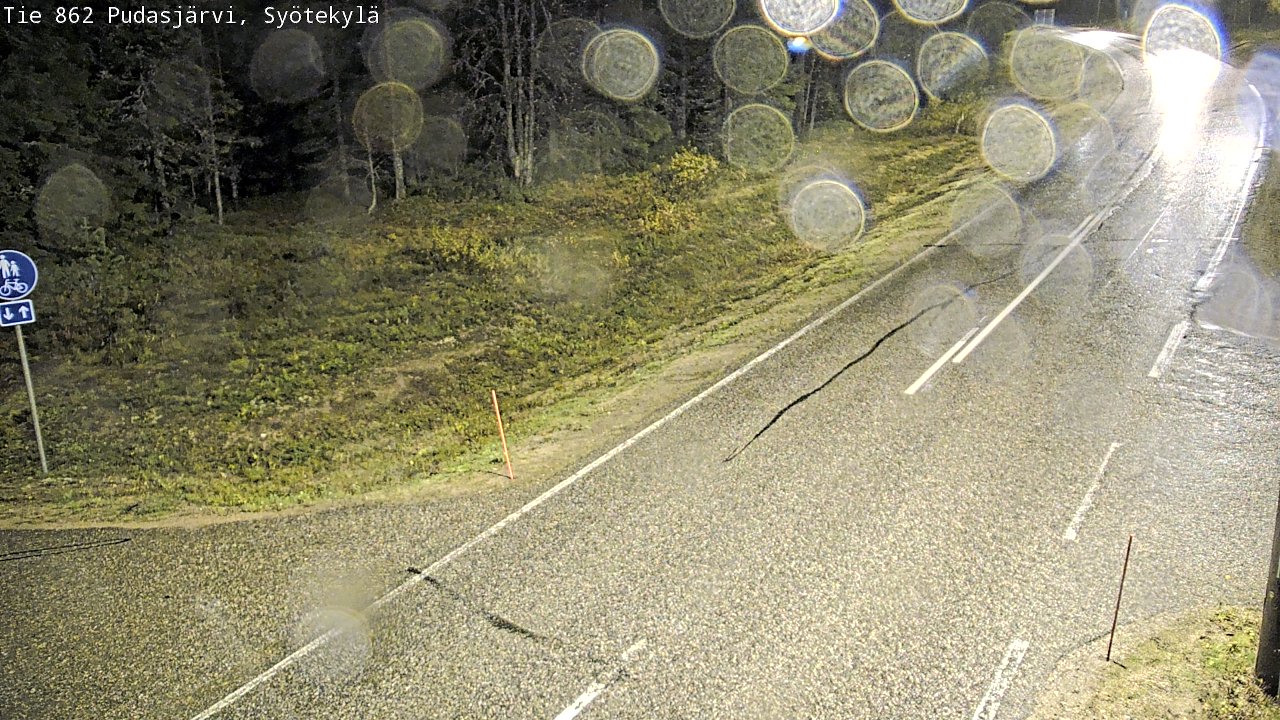Kelikamerat Kuva Tie 862 Pudasjärvi, Syötekylä, Pudasjärvi, Pohjois-Pohjanmaa