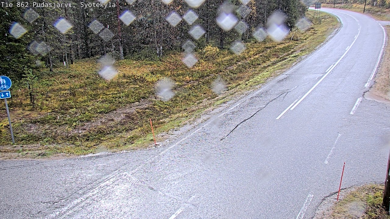 Kelikamerat Kuva Tie 862 Pudasjärvi, Syötekylä, Pudasjärvi, Pohjois-Pohjanmaa