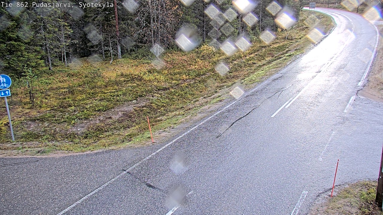 Kelikamerat Kuva Tie 862 Pudasjärvi, Syötekylä, Pudasjärvi, Pohjois-Pohjanmaa