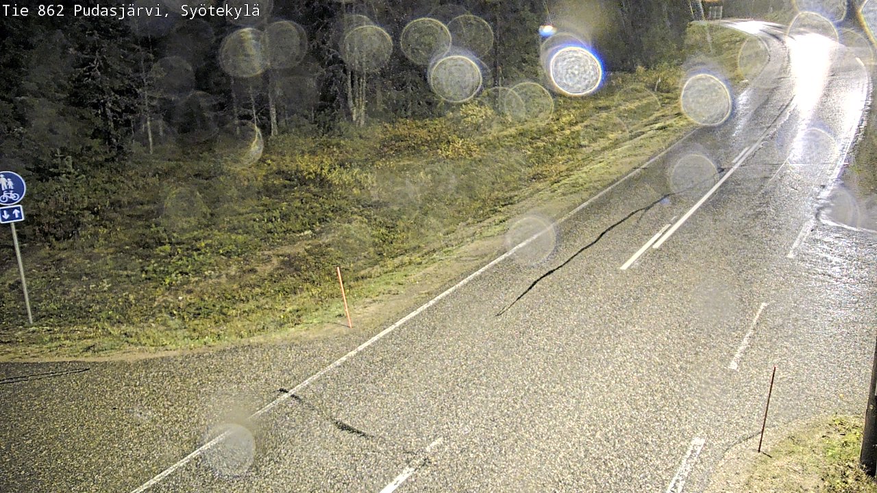 Kelikamerat Kuva Tie 862 Pudasjärvi, Syötekylä, Pudasjärvi, Pohjois-Pohjanmaa