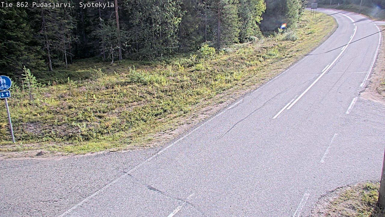Kelikamerat Kuva Tie 862 Pudasjärvi, Syötekylä, Pudasjärvi, Pohjois-Pohjanmaa