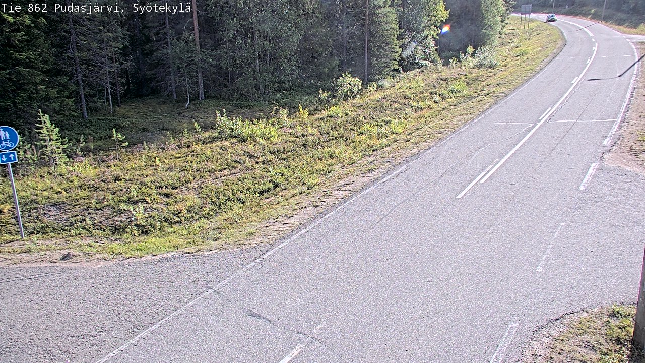 Kelikamerat Kuva Tie 862 Pudasjärvi, Syötekylä, Pudasjärvi, Pohjois-Pohjanmaa