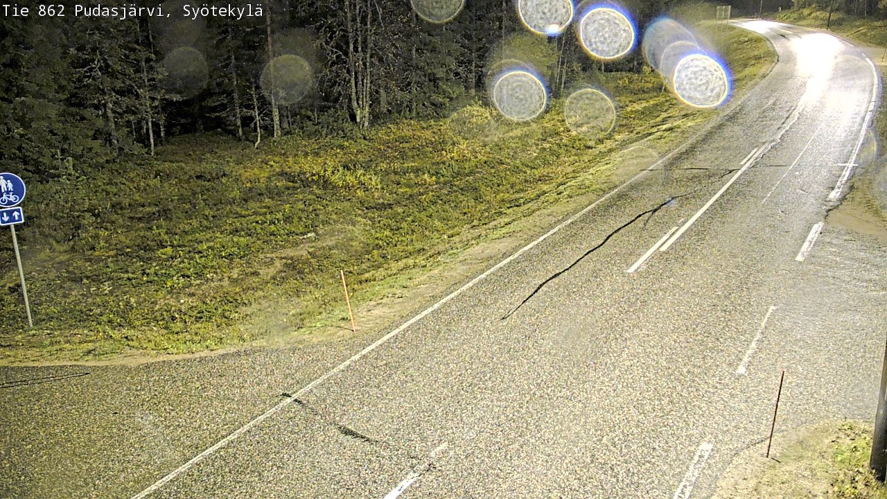 Kelikamerat Kuva Tie 862 Pudasjärvi, Syötekylä, Pudasjärvi, Pohjois-Pohjanmaa