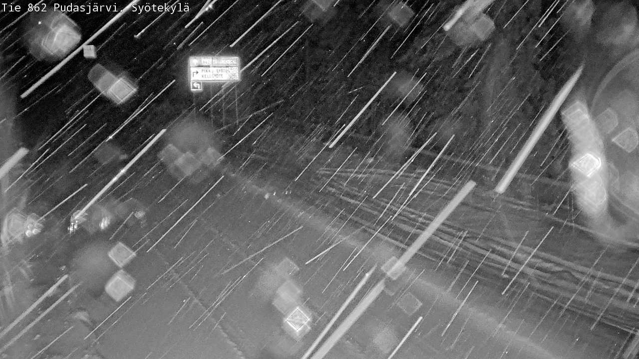 Kelikamerat Kuva Tie 862 Pudasjärvi, Syötekylä, Pudasjärvi, Pohjois-Pohjanmaa