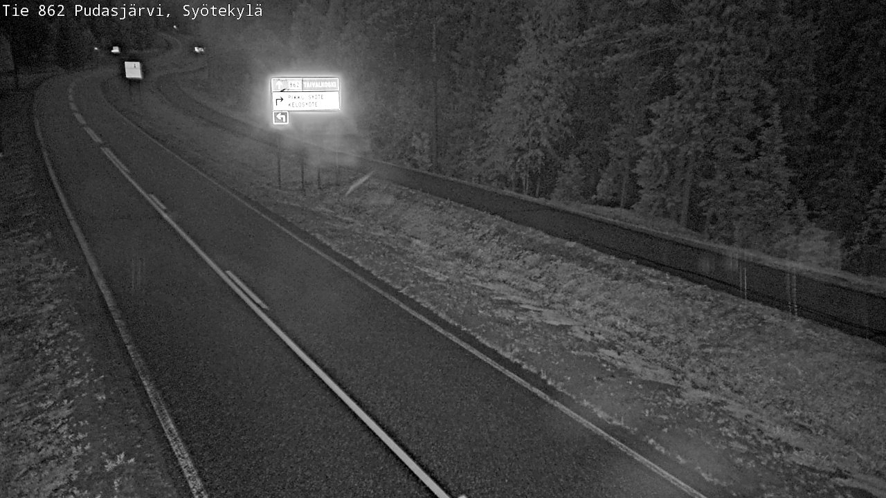 Kelikamerat Kuva Tie 862 Pudasjärvi, Syötekylä, Pudasjärvi, Pohjois-Pohjanmaa