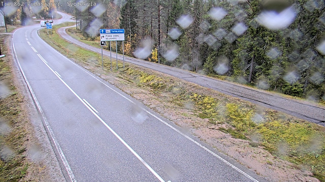 Kelikamerat Kuva Tie 862 Pudasjärvi, Syötekylä, Pudasjärvi, Pohjois-Pohjanmaa