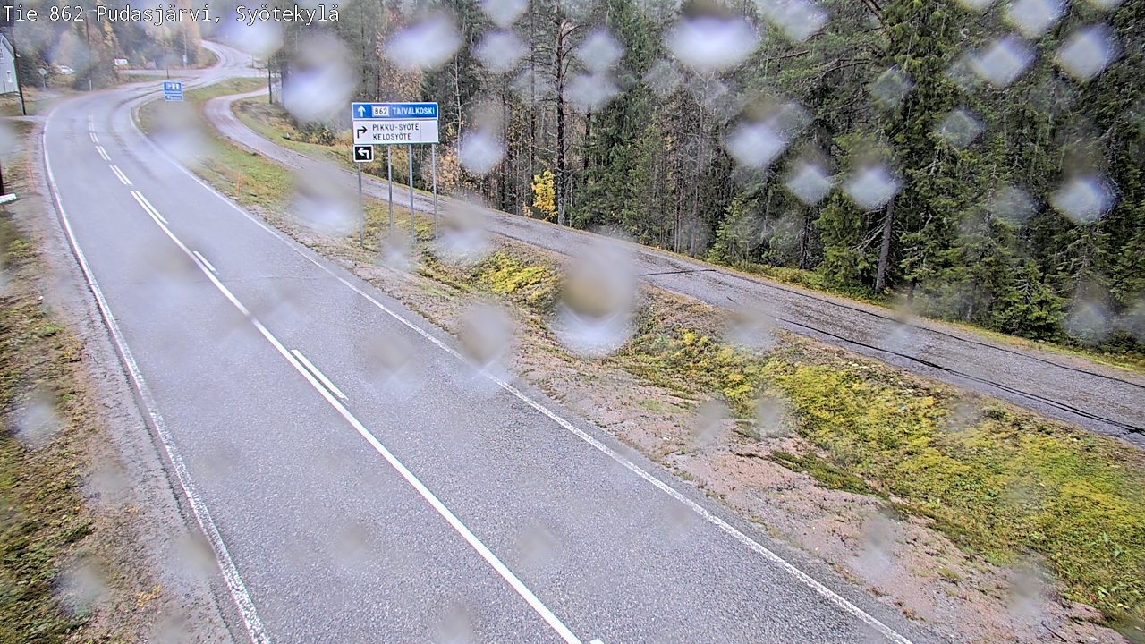 Kelikamerat Kuva Tie 862 Pudasjärvi, Syötekylä, Pudasjärvi, Pohjois-Pohjanmaa