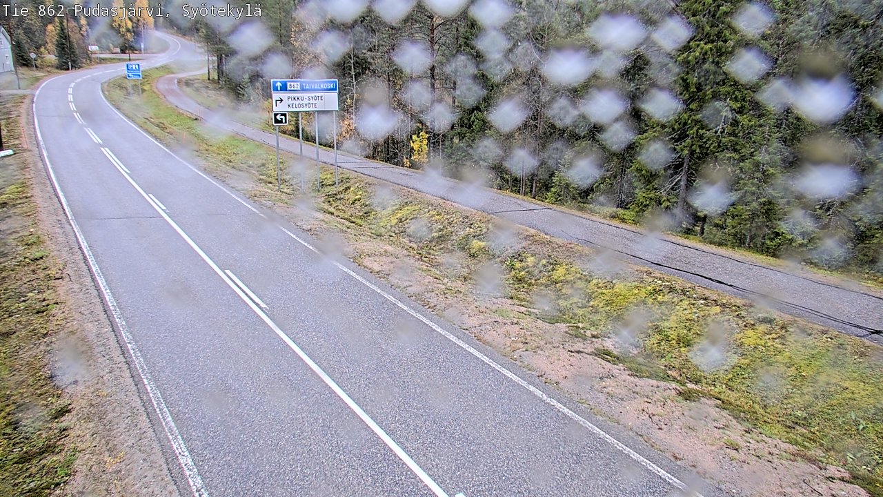 Kelikamerat Kuva Tie 862 Pudasjärvi, Syötekylä, Pudasjärvi, Pohjois-Pohjanmaa