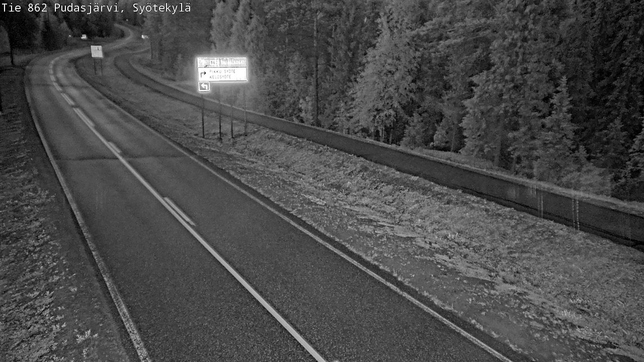 Kelikamerat Kuva Tie 862 Pudasjärvi, Syötekylä, Pudasjärvi, Pohjois-Pohjanmaa
