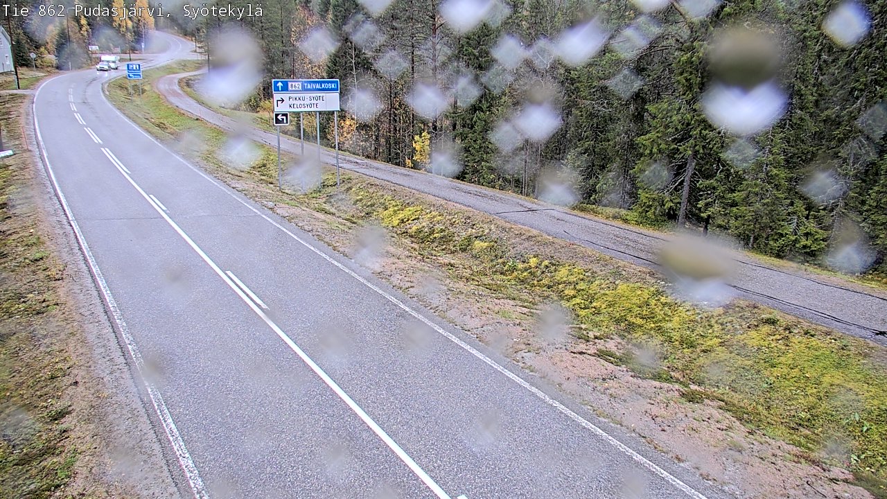 Kelikamerat Kuva Tie 862 Pudasjärvi, Syötekylä, Pudasjärvi, Pohjois-Pohjanmaa