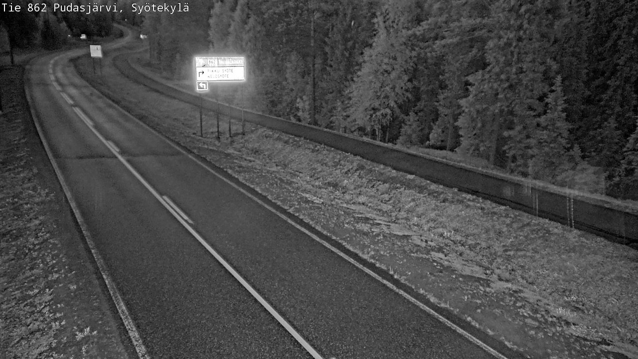 Kelikamerat Kuva Tie 862 Pudasjärvi, Syötekylä, Pudasjärvi, Pohjois-Pohjanmaa
