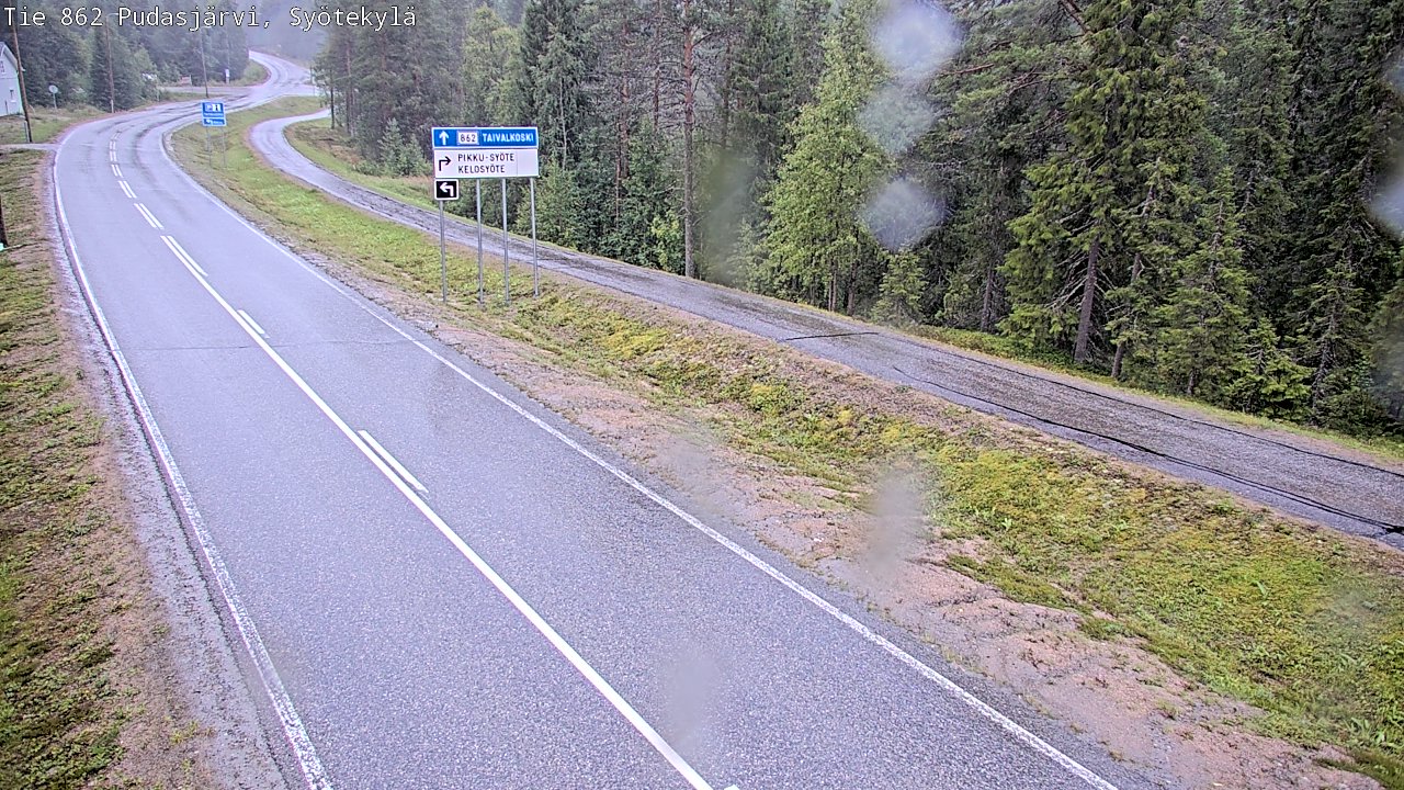 Kelikamerat Kuva Tie 862 Pudasjärvi, Syötekylä, Pudasjärvi, Pohjois-Pohjanmaa