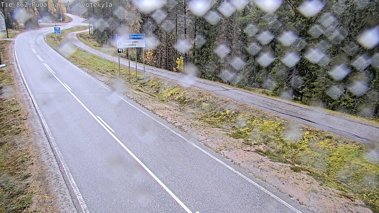 Kelikamerat Kuva Tie 862 Pudasjärvi, Syötekylä, Pudasjärvi, Pohjois-Pohjanmaa