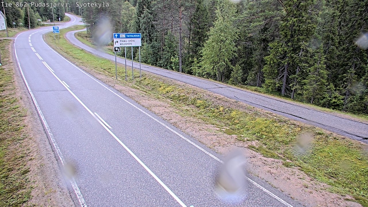 Kelikamerat Kuva Tie 862 Pudasjärvi, Syötekylä, Pudasjärvi, Pohjois-Pohjanmaa