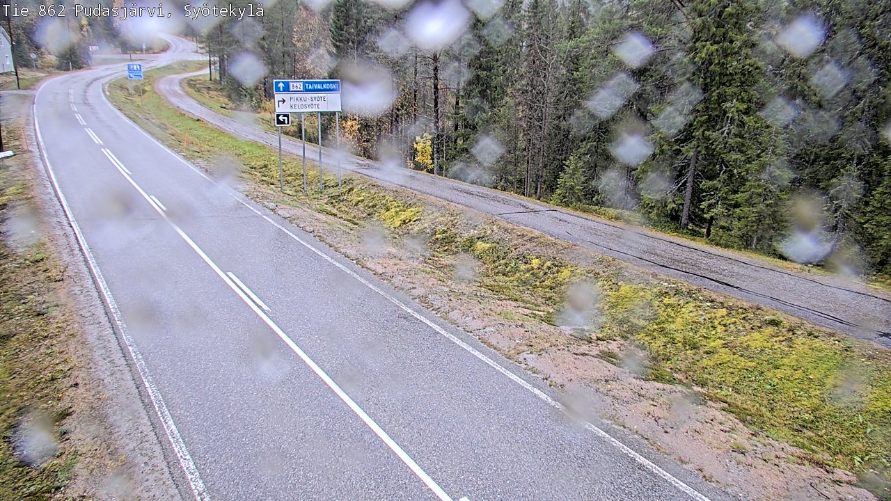 Kelikamerat Kuva Tie 862 Pudasjärvi, Syötekylä, Pudasjärvi, Pohjois-Pohjanmaa
