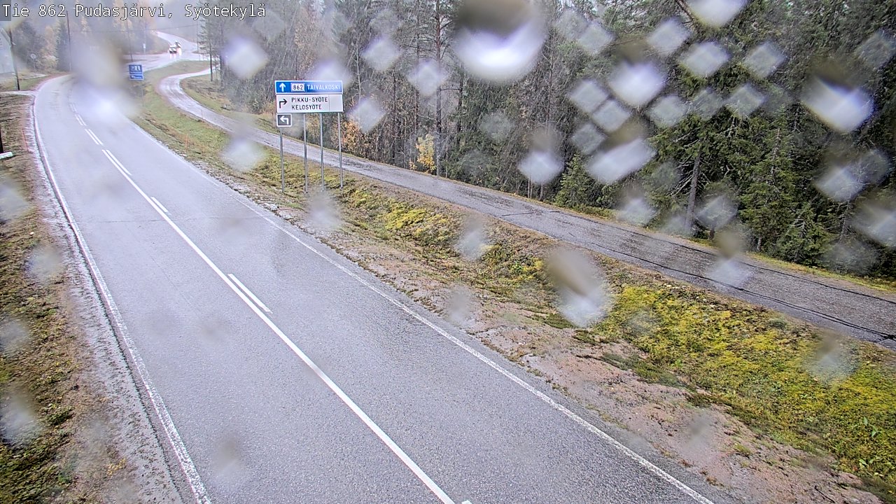 Kelikamerat Kuva Tie 862 Pudasjärvi, Syötekylä, Pudasjärvi, Pohjois-Pohjanmaa