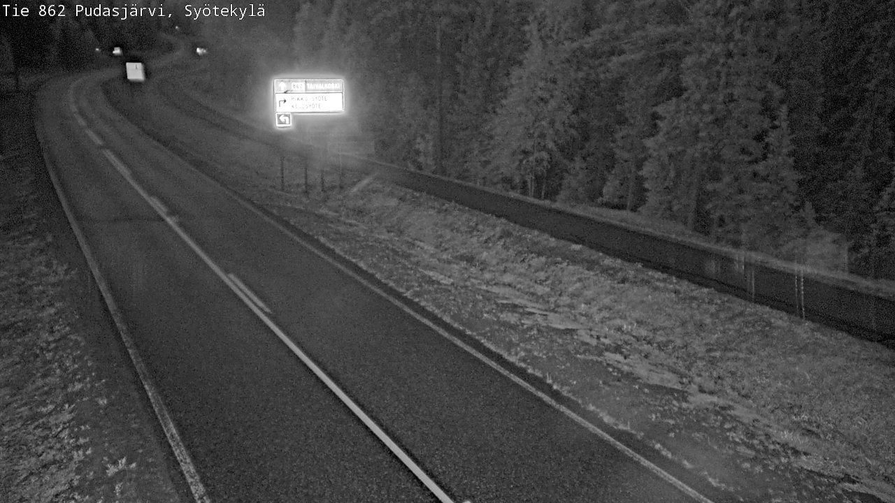 Kelikamerat Kuva Tie 862 Pudasjärvi, Syötekylä, Pudasjärvi, Pohjois-Pohjanmaa