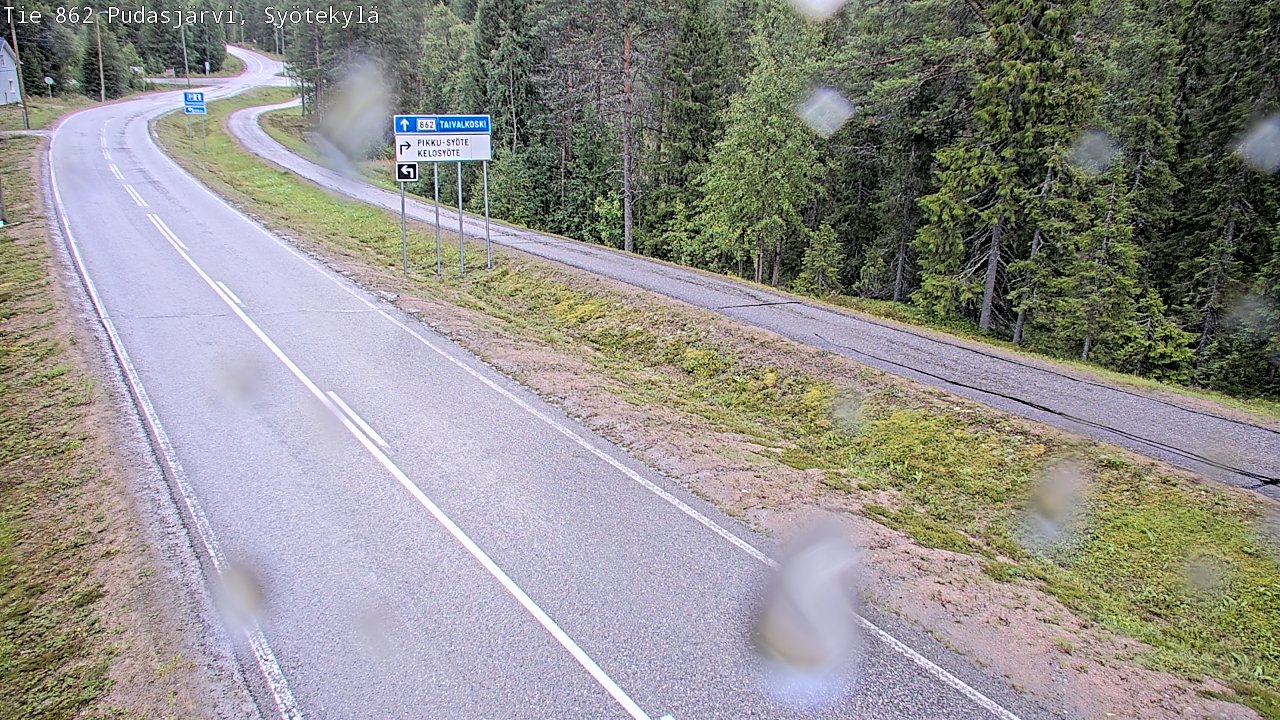 Kelikamerat Kuva Tie 862 Pudasjärvi, Syötekylä, Pudasjärvi, Pohjois-Pohjanmaa