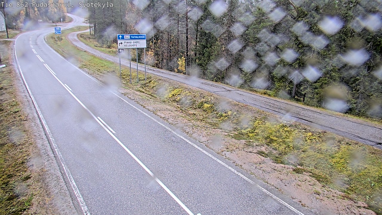 Kelikamerat Kuva Tie 862 Pudasjärvi, Syötekylä, Pudasjärvi, Pohjois-Pohjanmaa