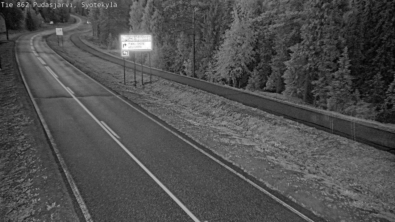 Kelikamerat Kuva Tie 862 Pudasjärvi, Syötekylä, Pudasjärvi, Pohjois-Pohjanmaa
