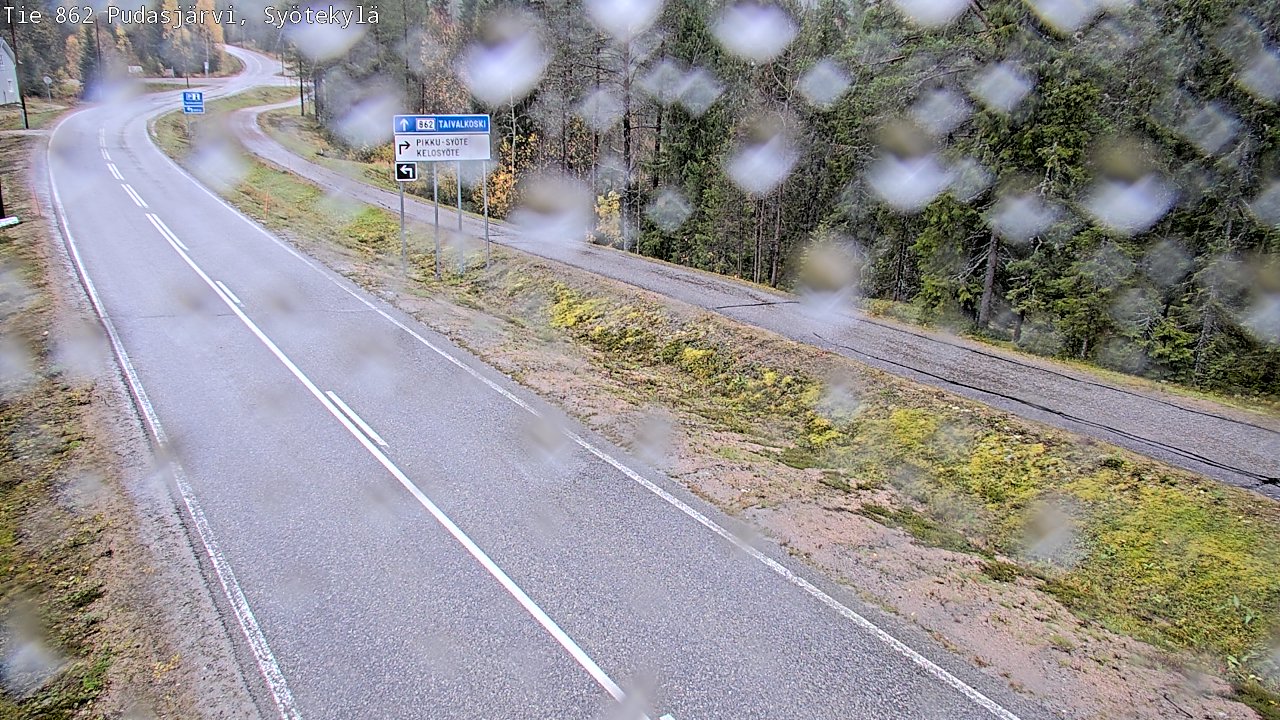 Kelikamerat Kuva Tie 862 Pudasjärvi, Syötekylä, Pudasjärvi, Pohjois-Pohjanmaa