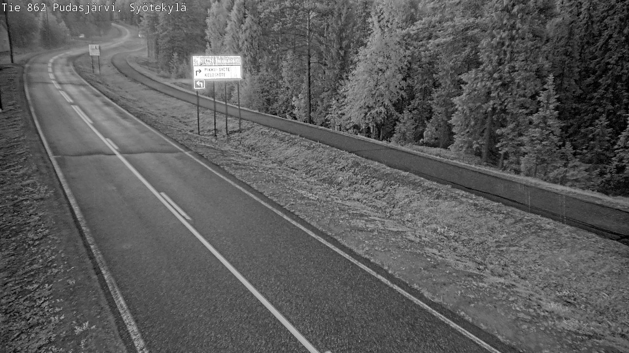 Kelikamerat Kuva Tie 862 Pudasjärvi, Syötekylä, Pudasjärvi, Pohjois-Pohjanmaa