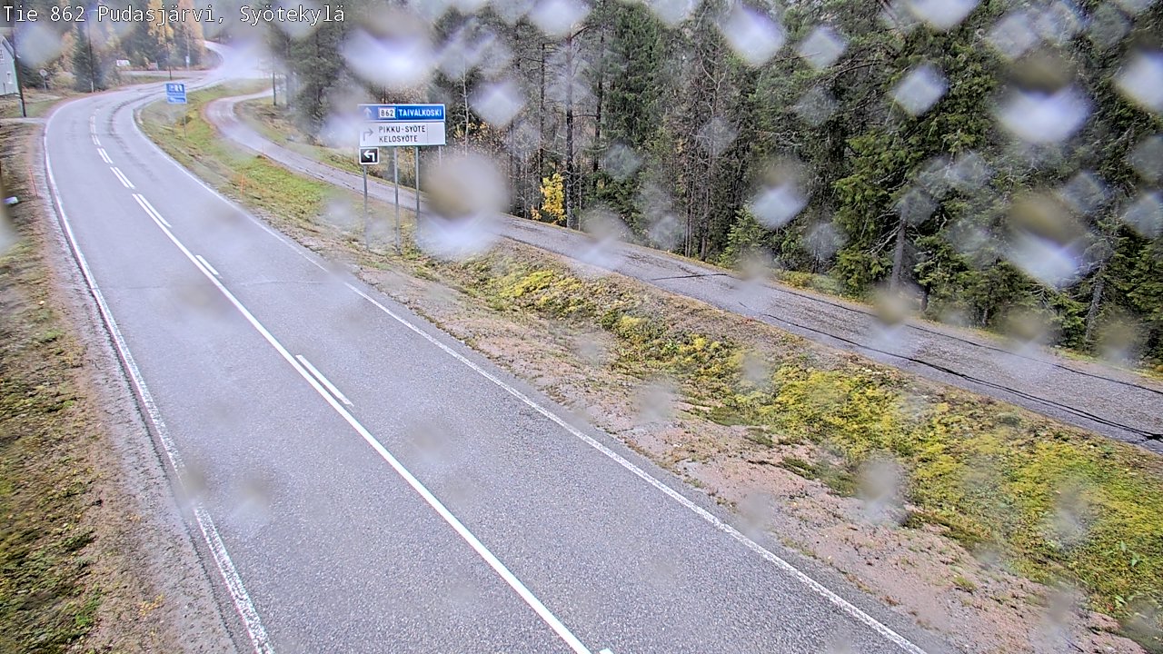 Kelikamerat Kuva Tie 862 Pudasjärvi, Syötekylä, Pudasjärvi, Pohjois-Pohjanmaa