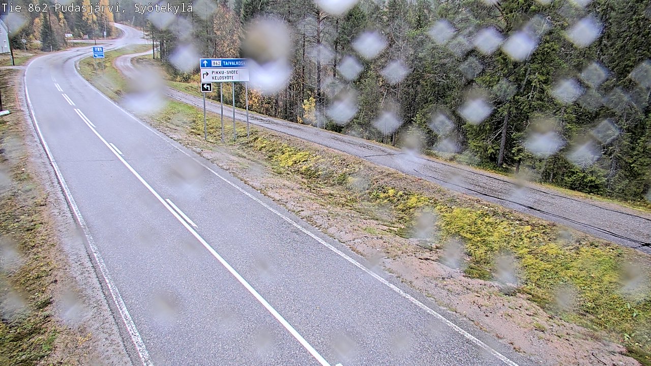 Kelikamerat Kuva Tie 862 Pudasjärvi, Syötekylä, Pudasjärvi, Pohjois-Pohjanmaa