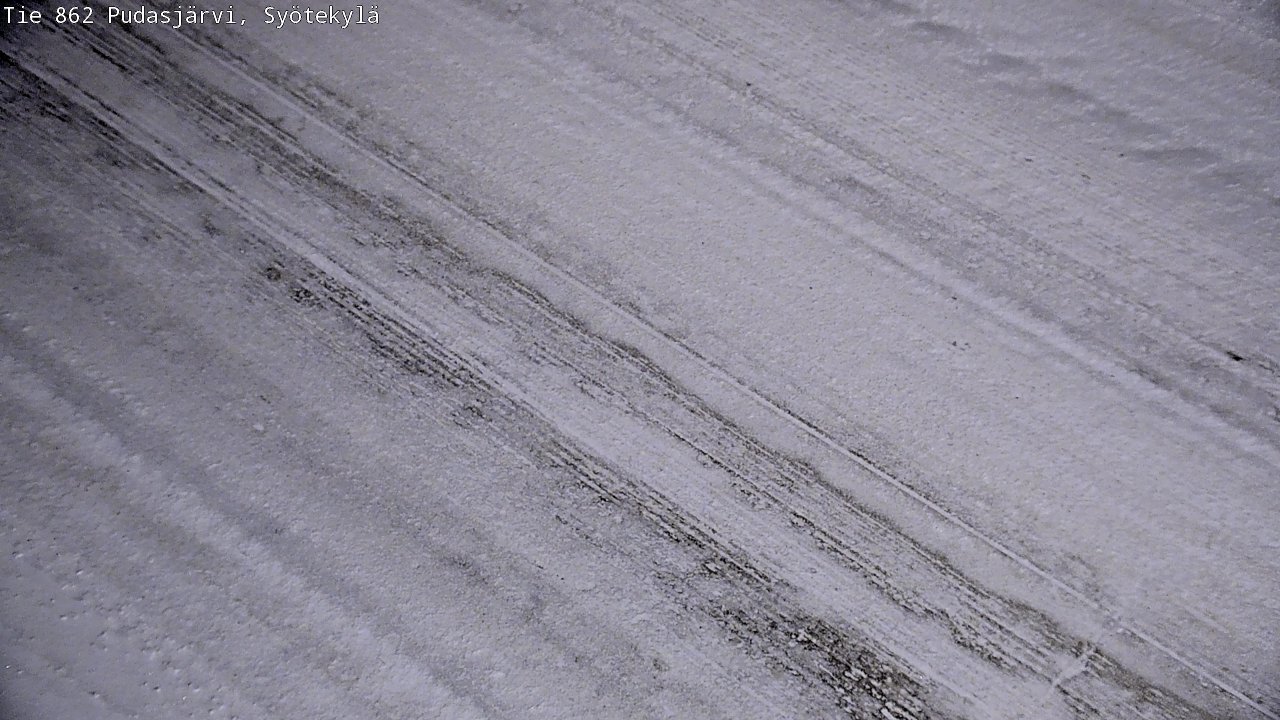 Kelikamerat Kuva Tie 862 Pudasjärvi, Syötekylä, Pudasjärvi, Pohjois-Pohjanmaa
